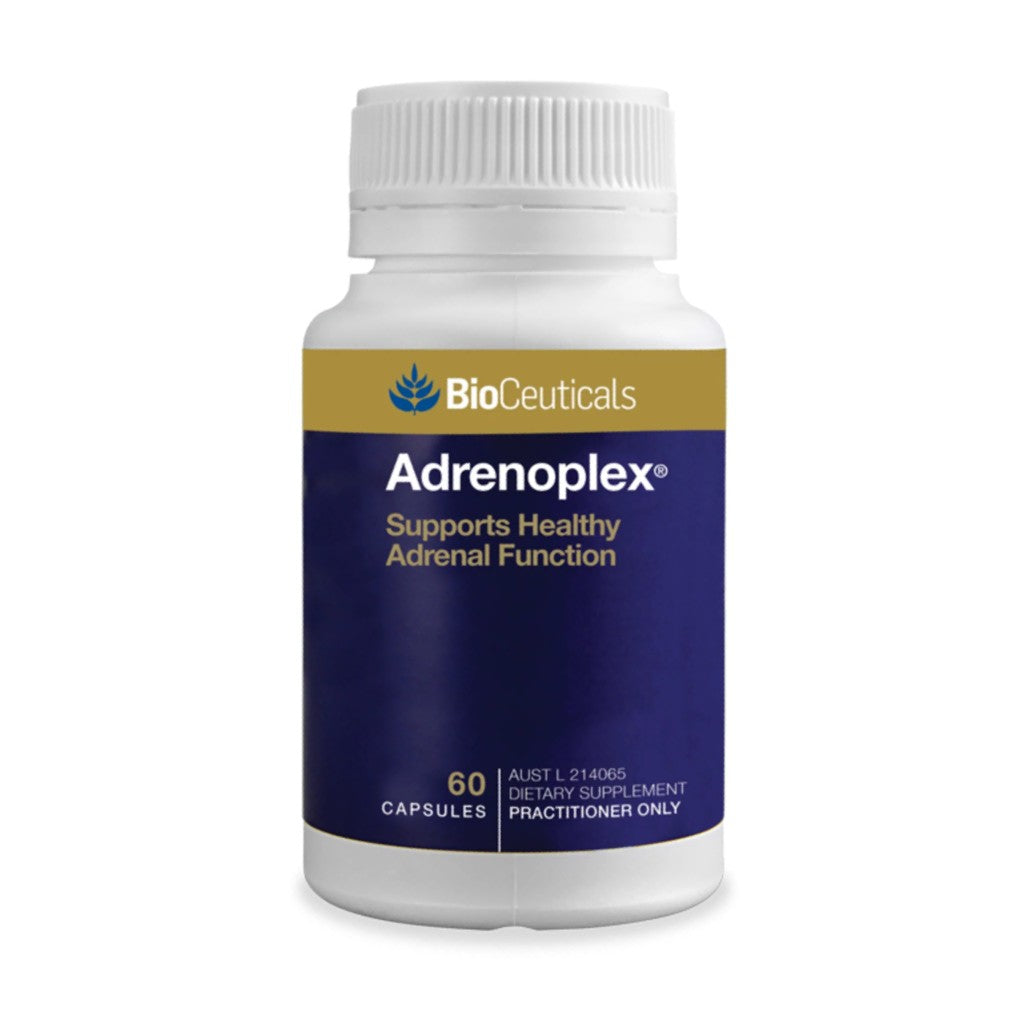 Bioceuticals Adrenoplex 60 Capsules supports healthy adrenal function