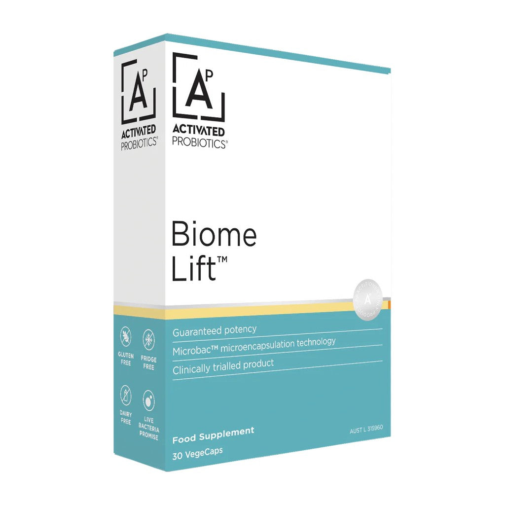 Activated Probiotics Biome Lift. To support healthy mood balance and enhance sleep quality