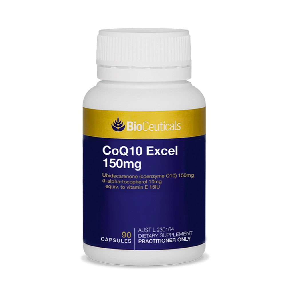 Bioceuticals C0Q10 Excel supports healthy cardiovascular function
