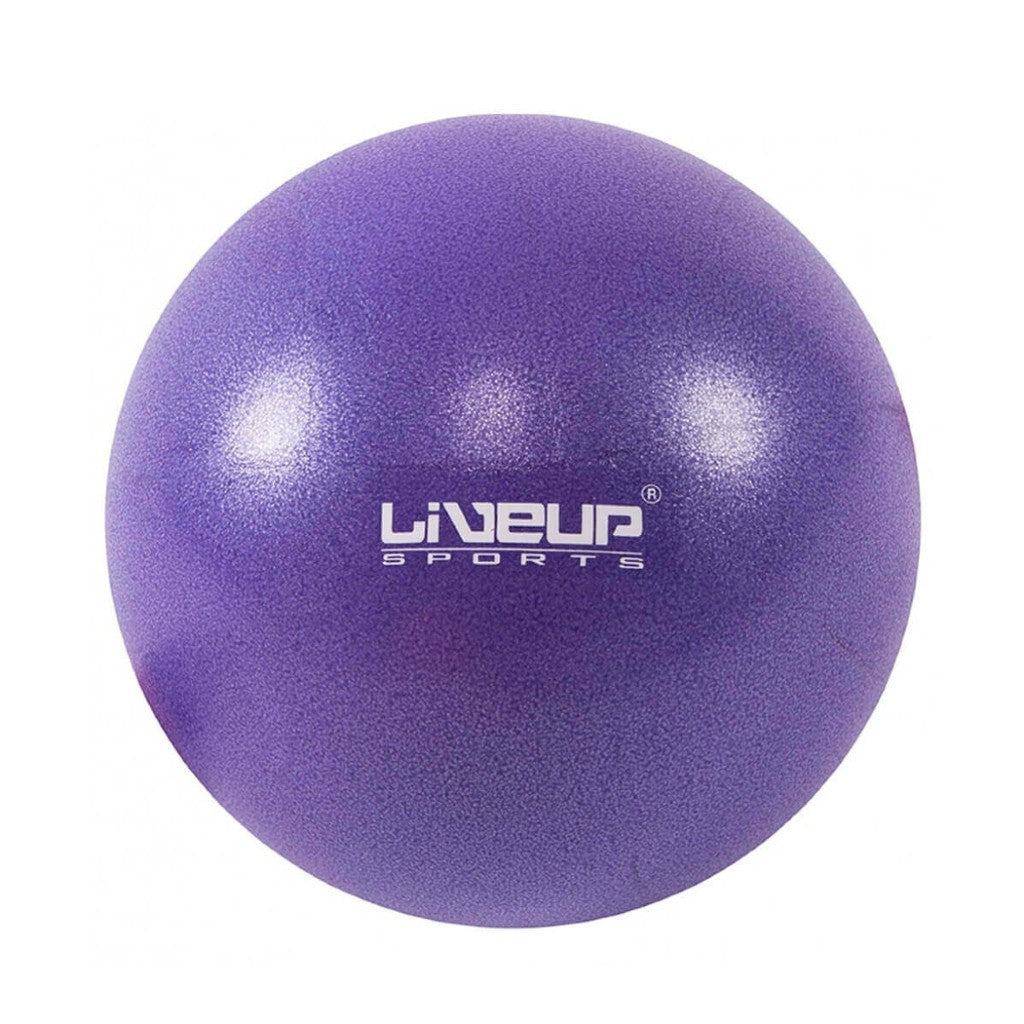 Liveup sports soft pilates ball helps to improve posture, core strength, alignment and range of motion. Also includes inflation straw.