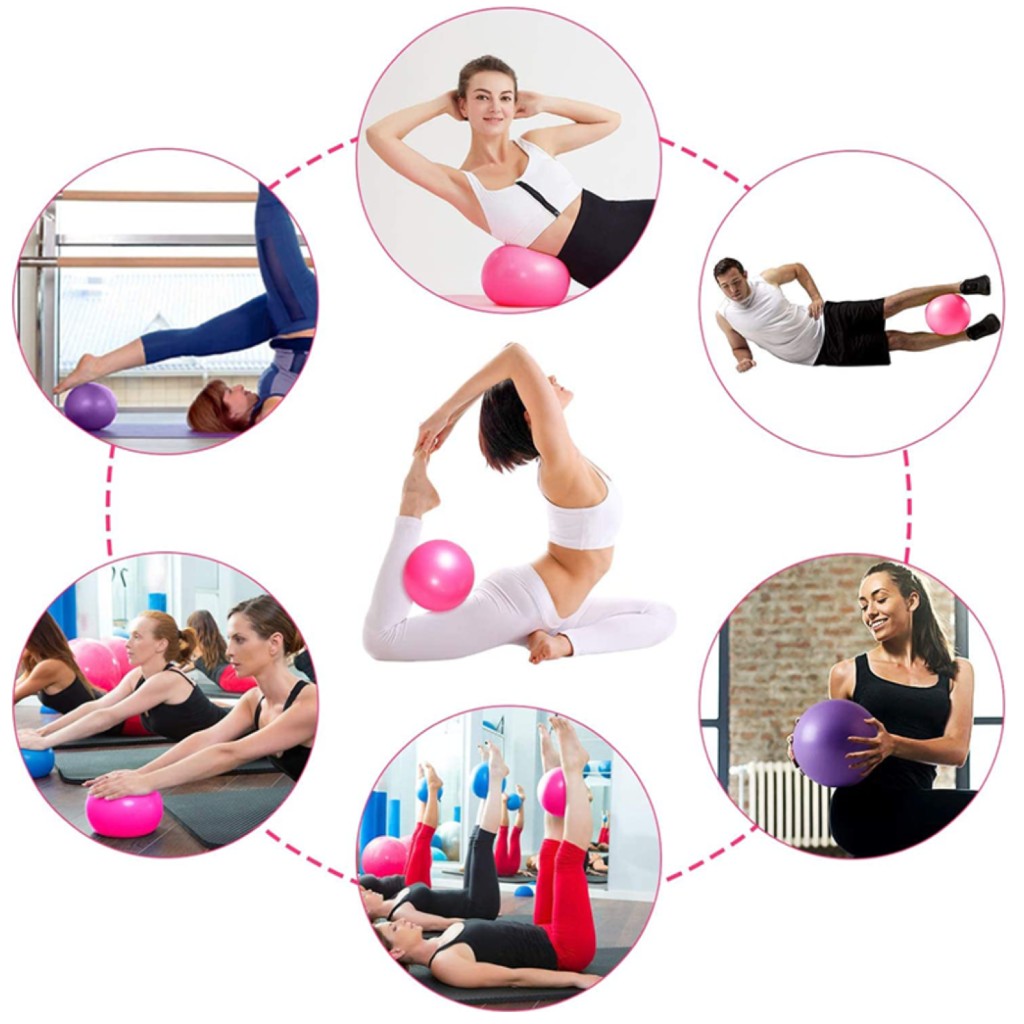 Live up sports 20cm soft pilates ball exercises
